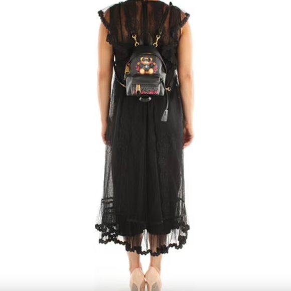 Moschino Bat Teddy Bear PU Mini Backpack Halloween main image 13
